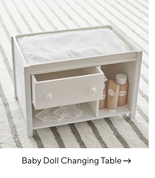 BABY DOLL CHANGING TABLE