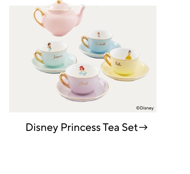 DISNEY PRINCESS TEA SET