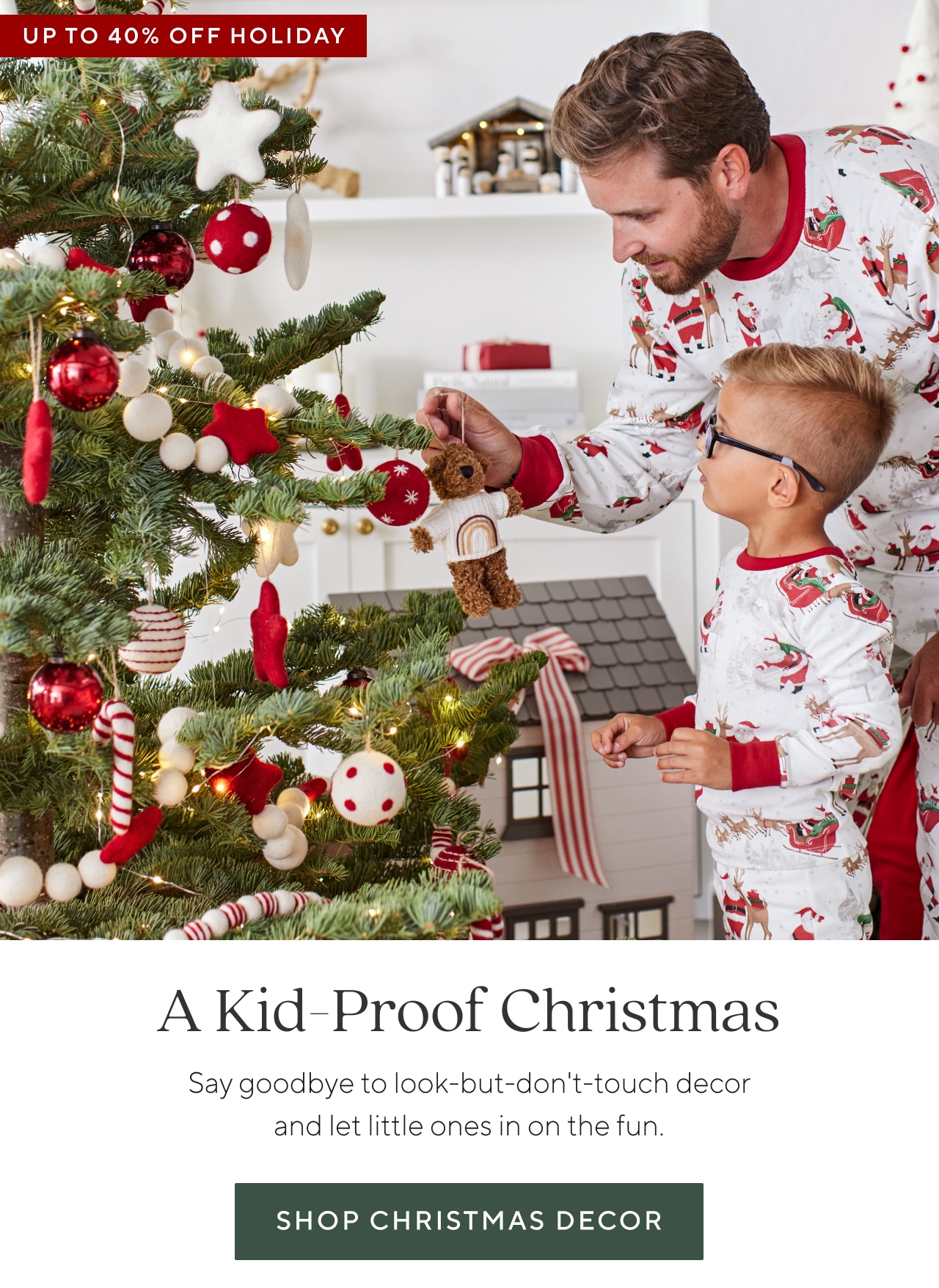 A KID-PROOF CHRISTMAS - SHOP CHRISTMAS DECOR
