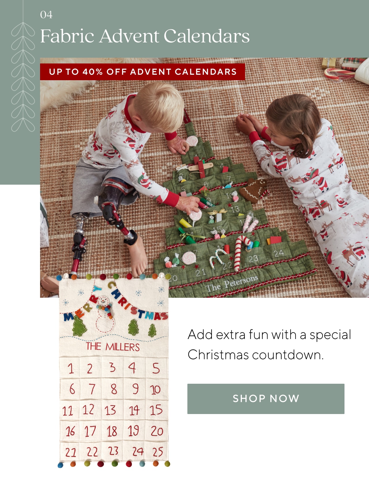 FABRIC ADVENT CALENDARS