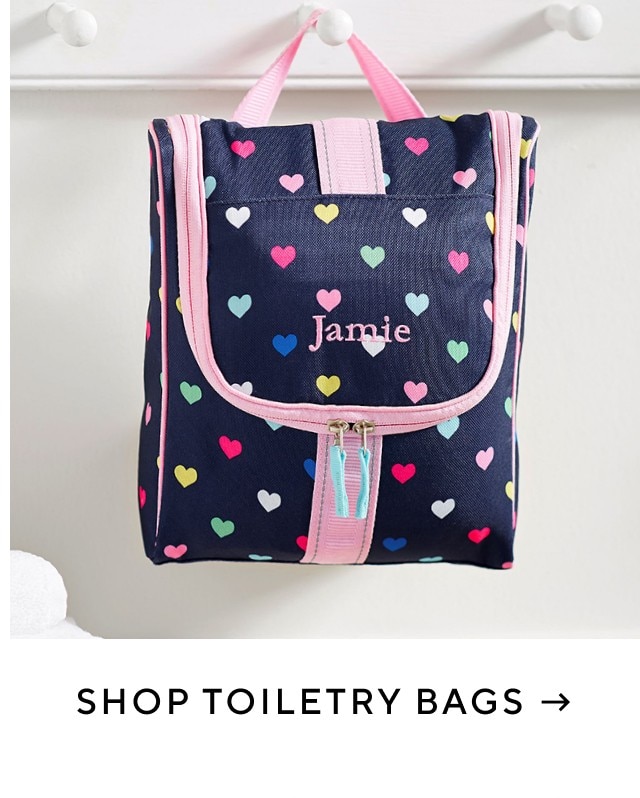 SHOP TOILETRY BAGS