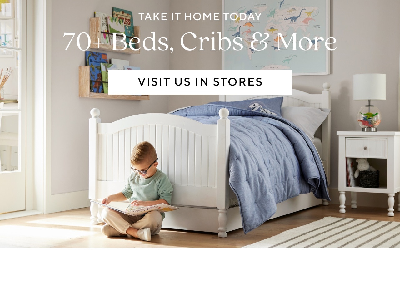 70+ BEDS, CRIBS & MORE
