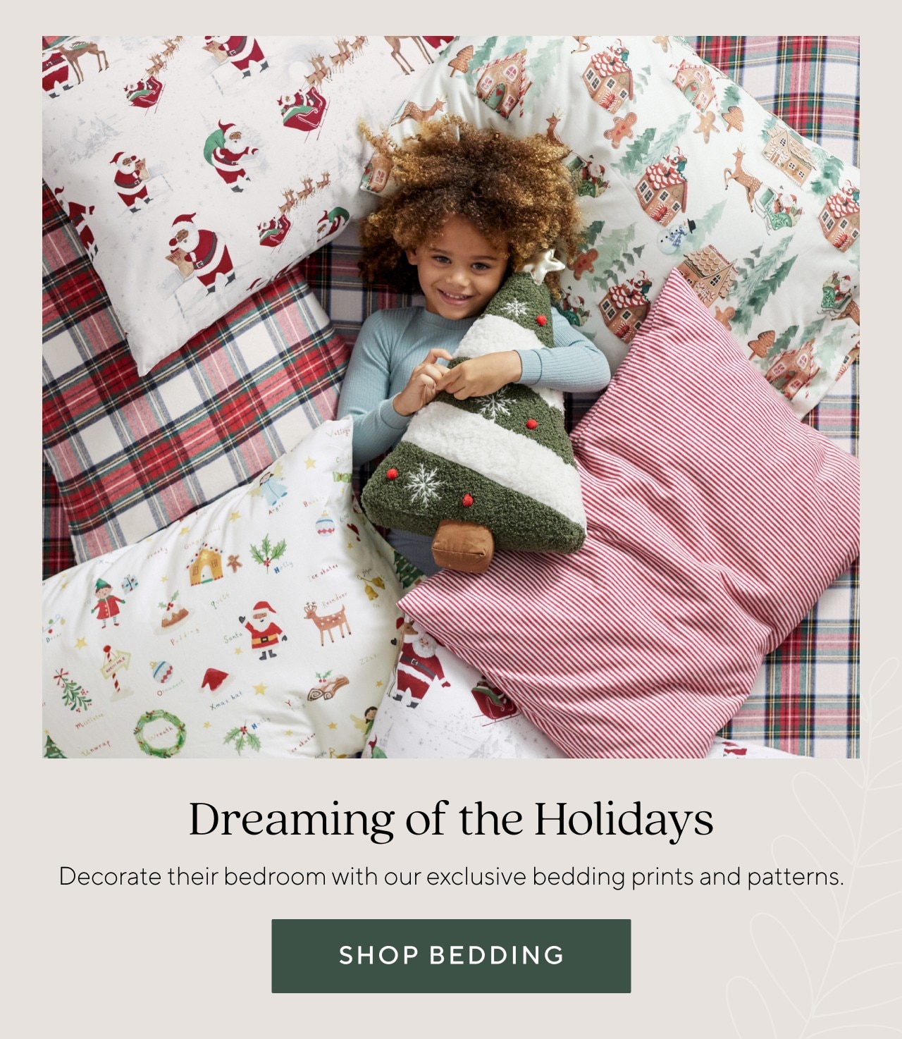 DREAMING OF THE HOLIDAYS - SHOP BEDDING