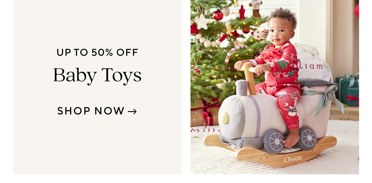 UP TO 50% OFF BABY TOYS