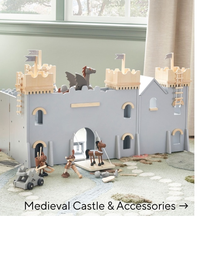 MEDIEVAL CASTLE AND ACCESSORIES