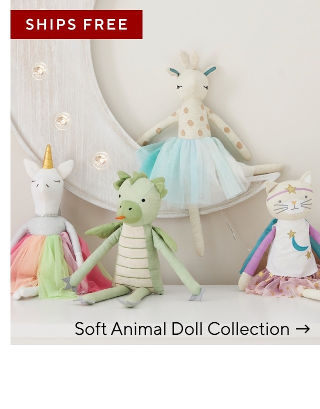 SOFT ANIMAL DOLL COLLECTION