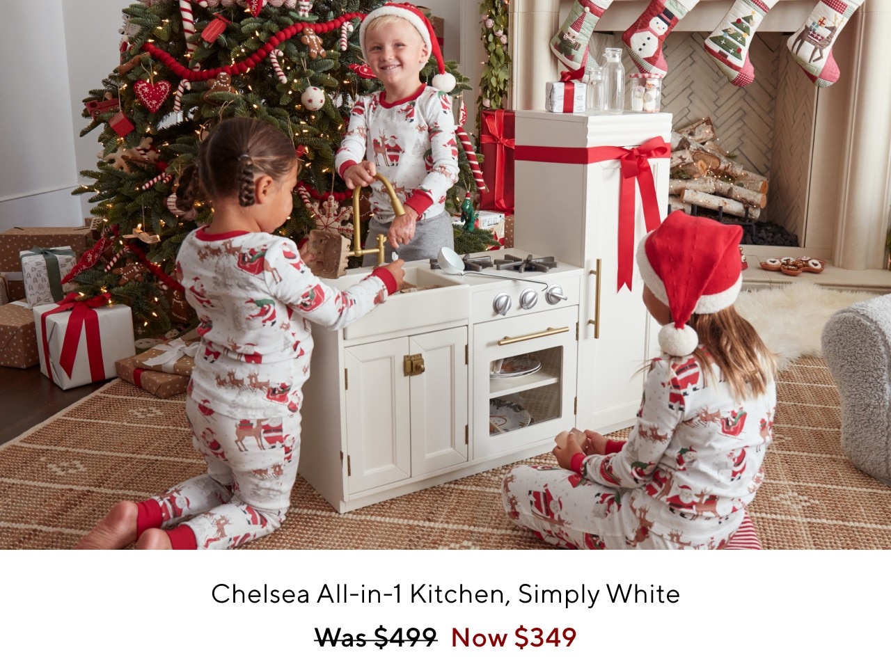 CHELSEA ALL-IN-1 KITCHEN, SIMPLY WHITE