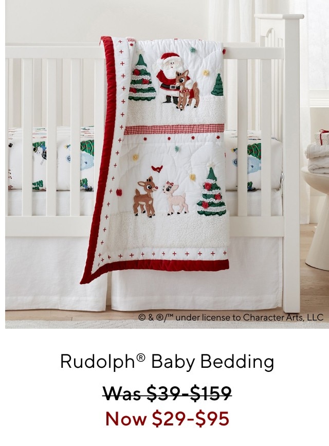 RUDOLPH BABY BEDDING