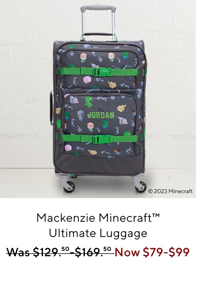 MACKENZIE MINECRAFT ULTIMATE LUGGAGE