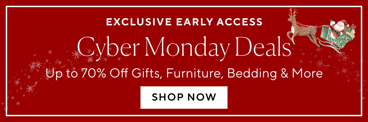 EXCLUSIVE EARLY ACCESS - CYBER MONDAY DEALS