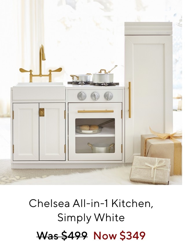 CHELSEA ALL-IN-1 KITCHEN, SIMPLY WHITE