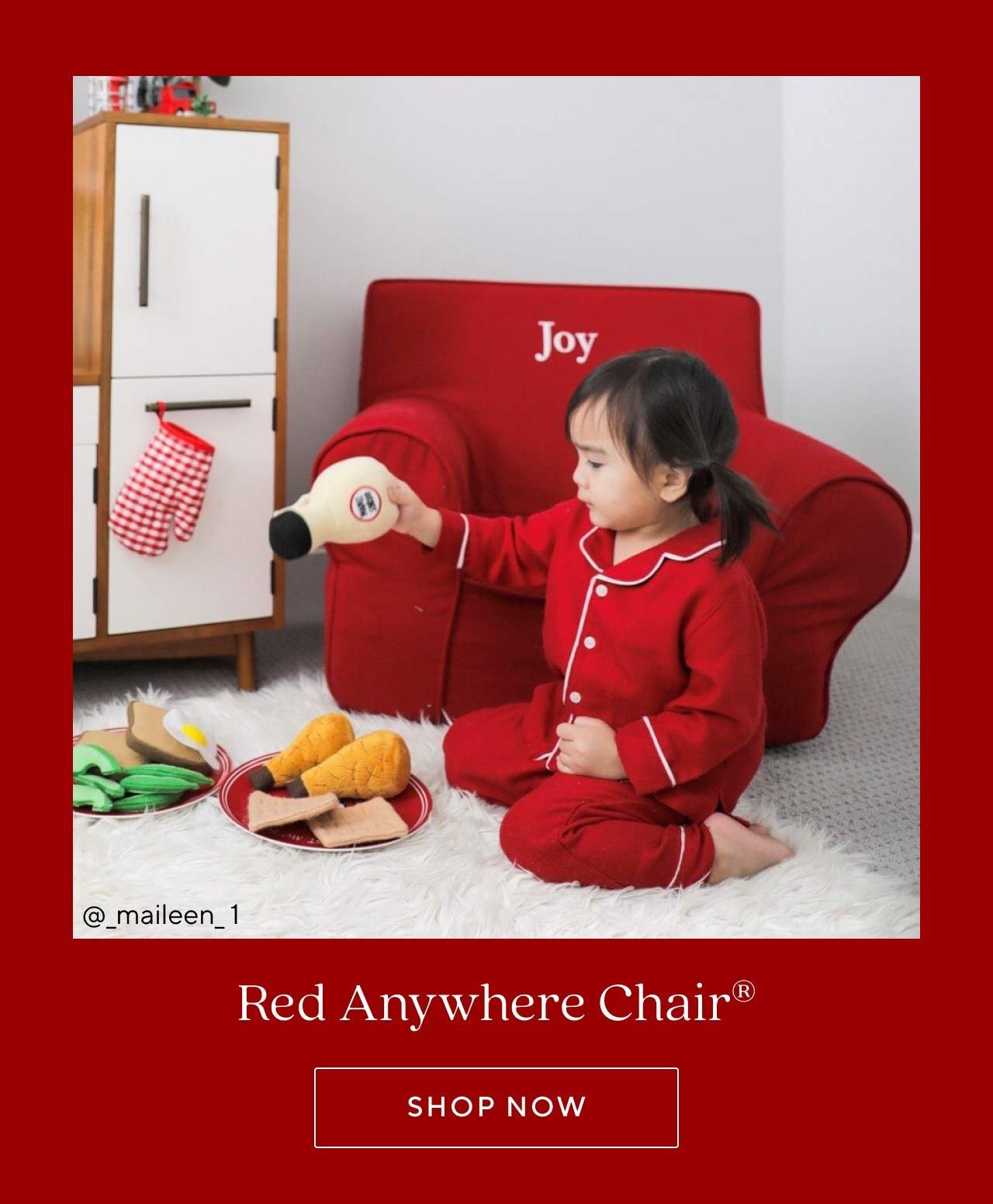 RED ANYWHERE CHAIR