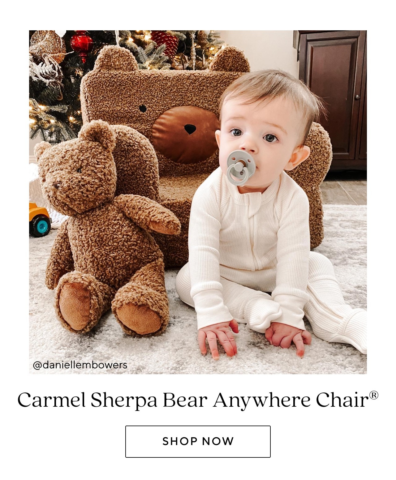 CARMEL SHERPA BEAR ANYWHERE CHAIR