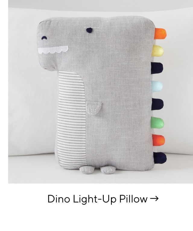 DINO LIGHT-UP PILLOW