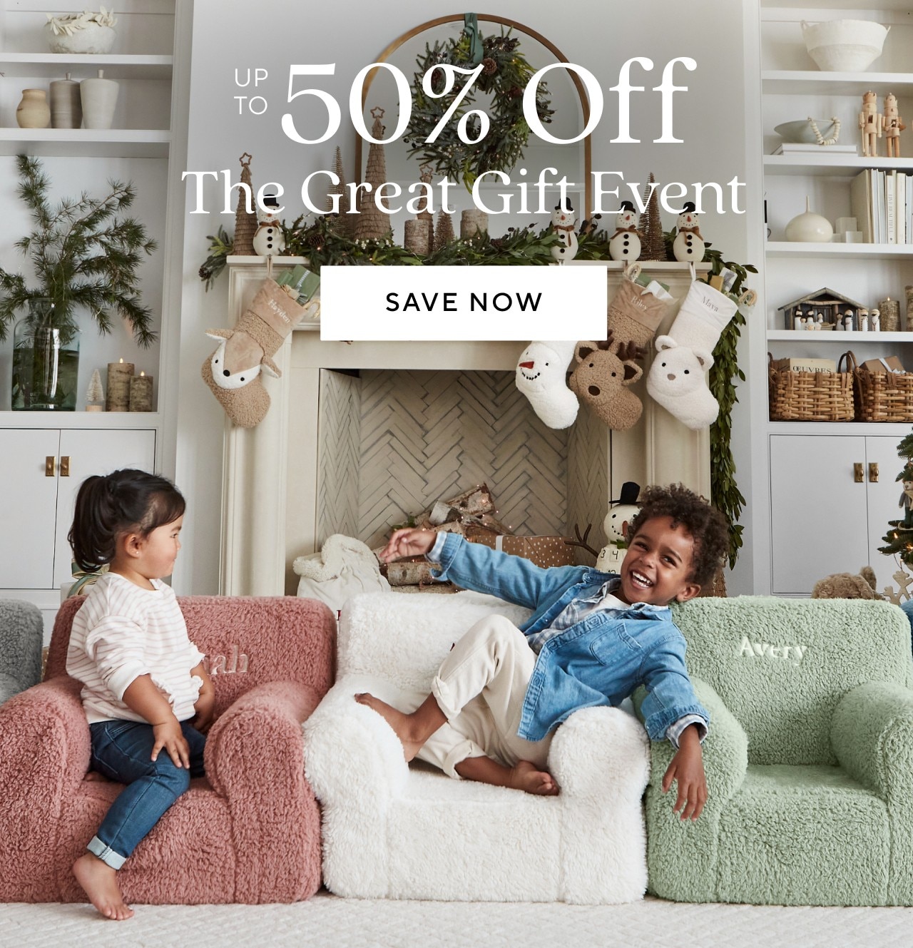 UP TO 50% OFF THE GREAT GIFT EVENT