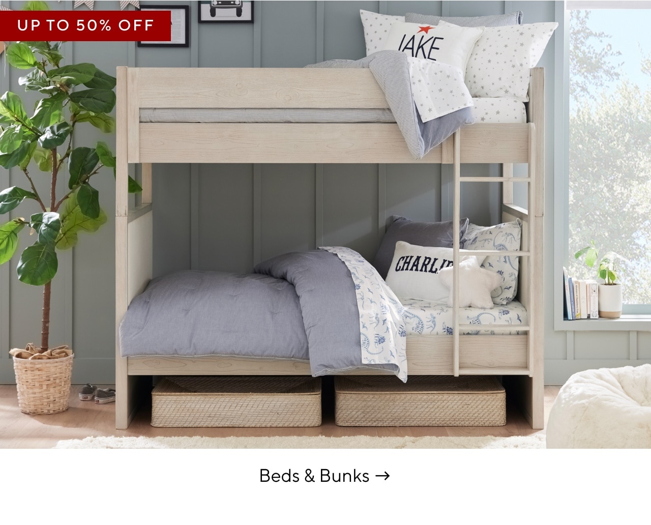 BEDS AND BUNKS