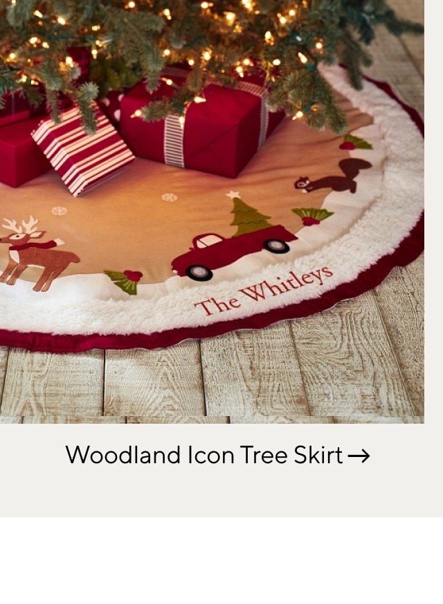 WOODLAND ICON TREE SKIRT