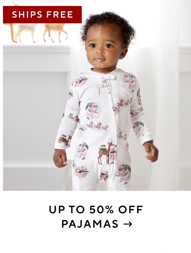 UP TO 50% OFF PAJAMAS