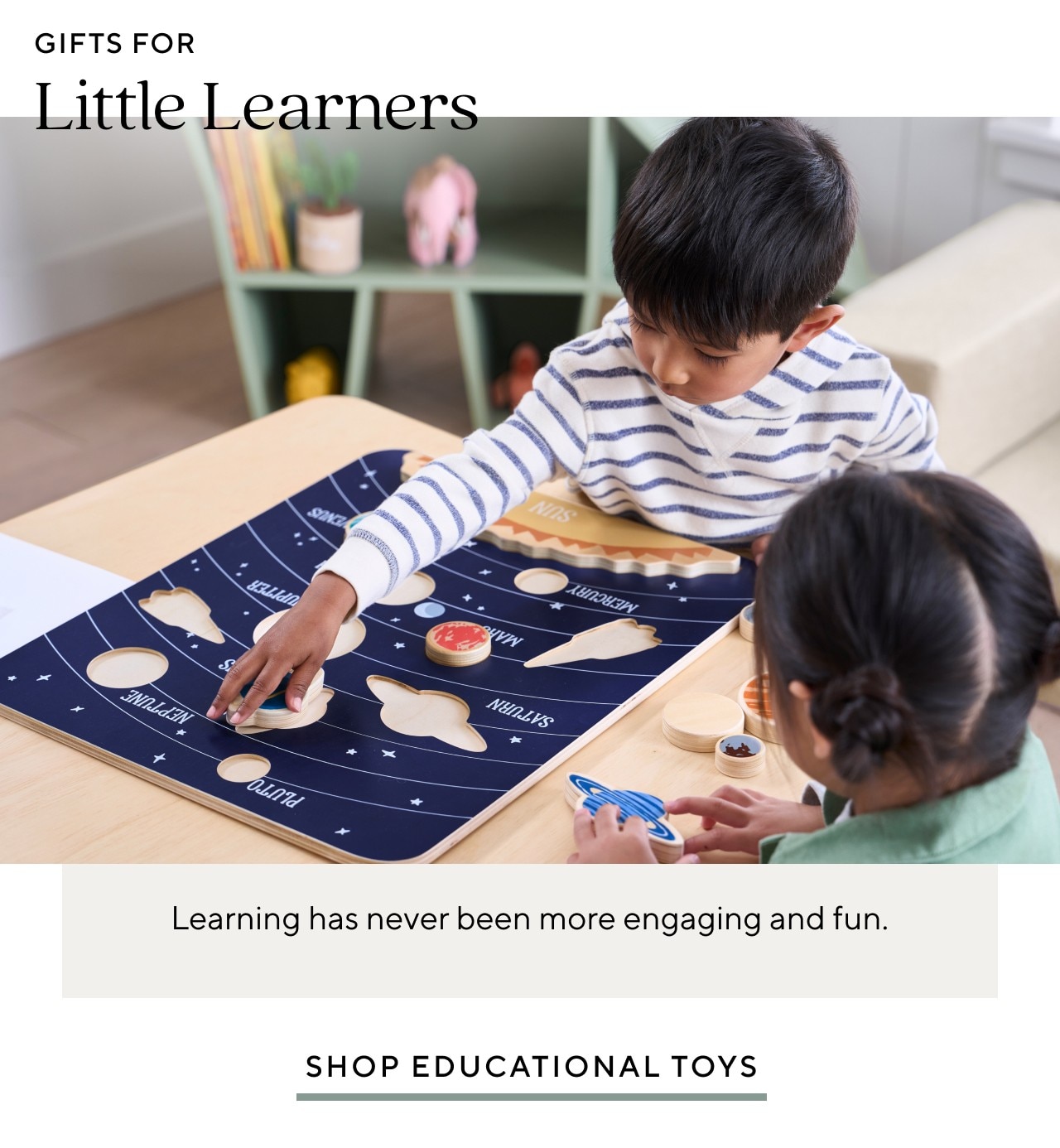 GIFTS FOR LITTLE LEARNERS
