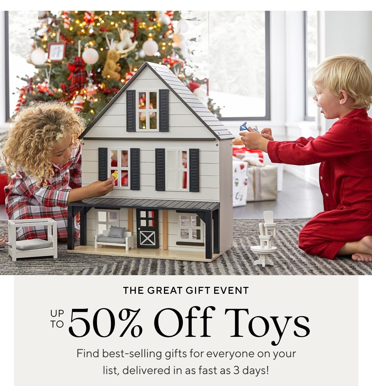 THE GREAT GIFT EVENT - UP TO 50% OFF TOYS