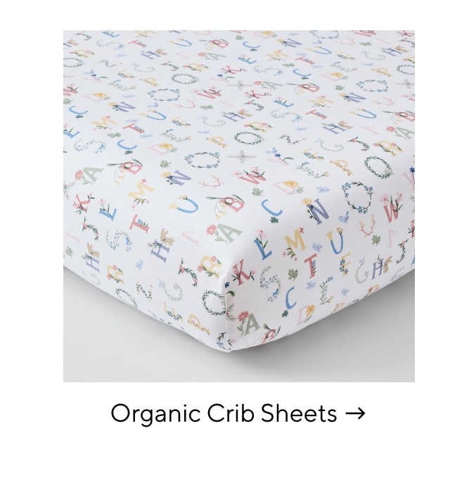 ORGANIC CRIB SHEETS