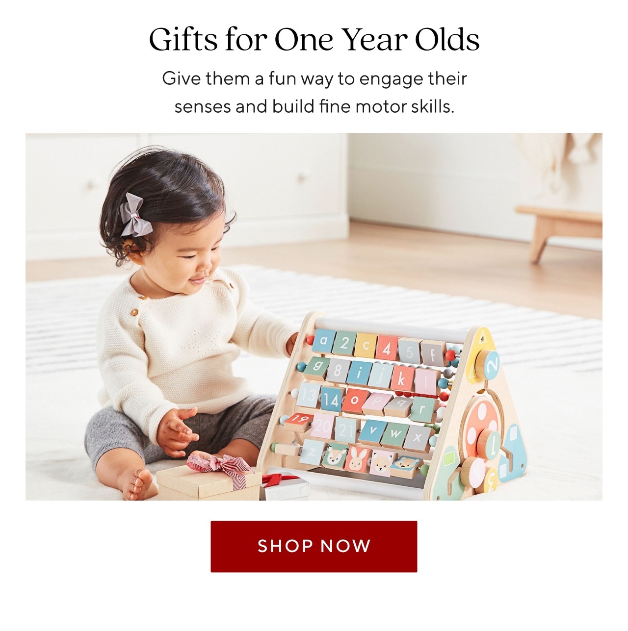 GIFTS FOR ONE YEAR OLDS