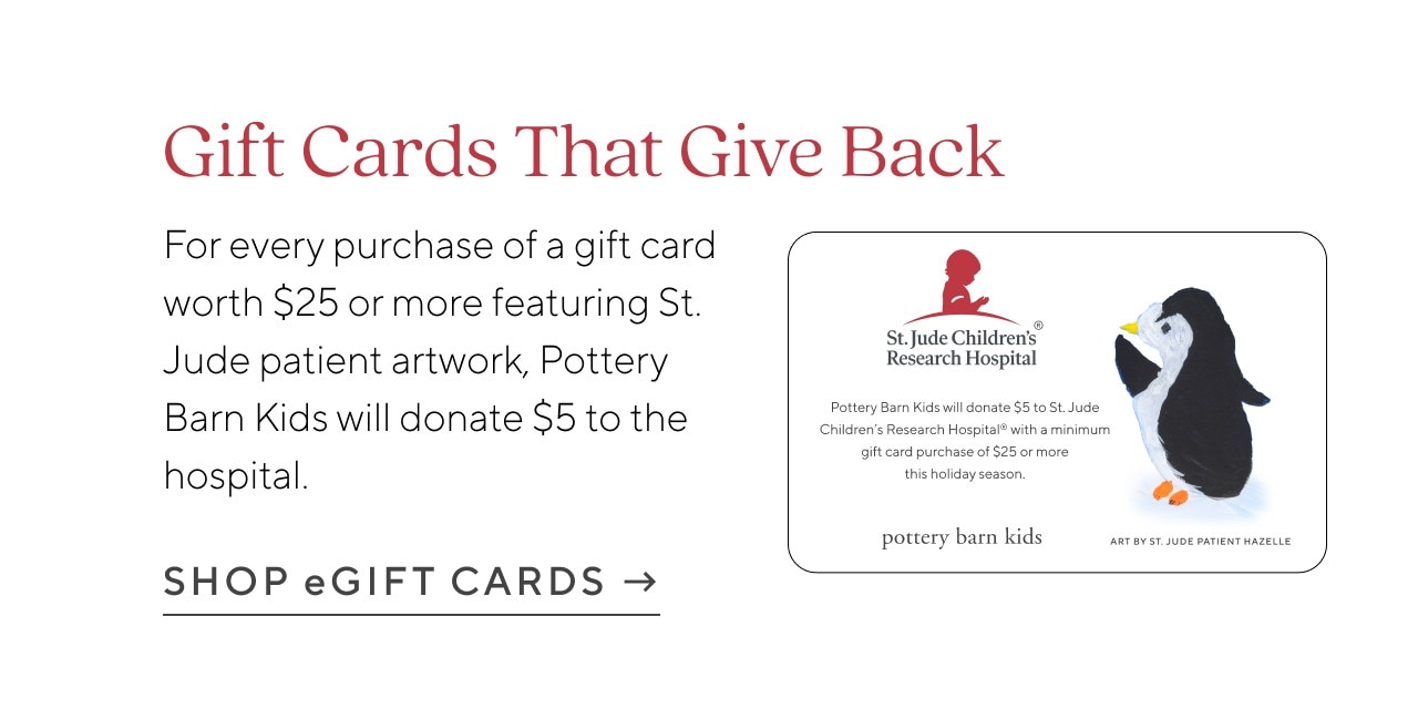 GIFT CARDS THAT GIVE BACK