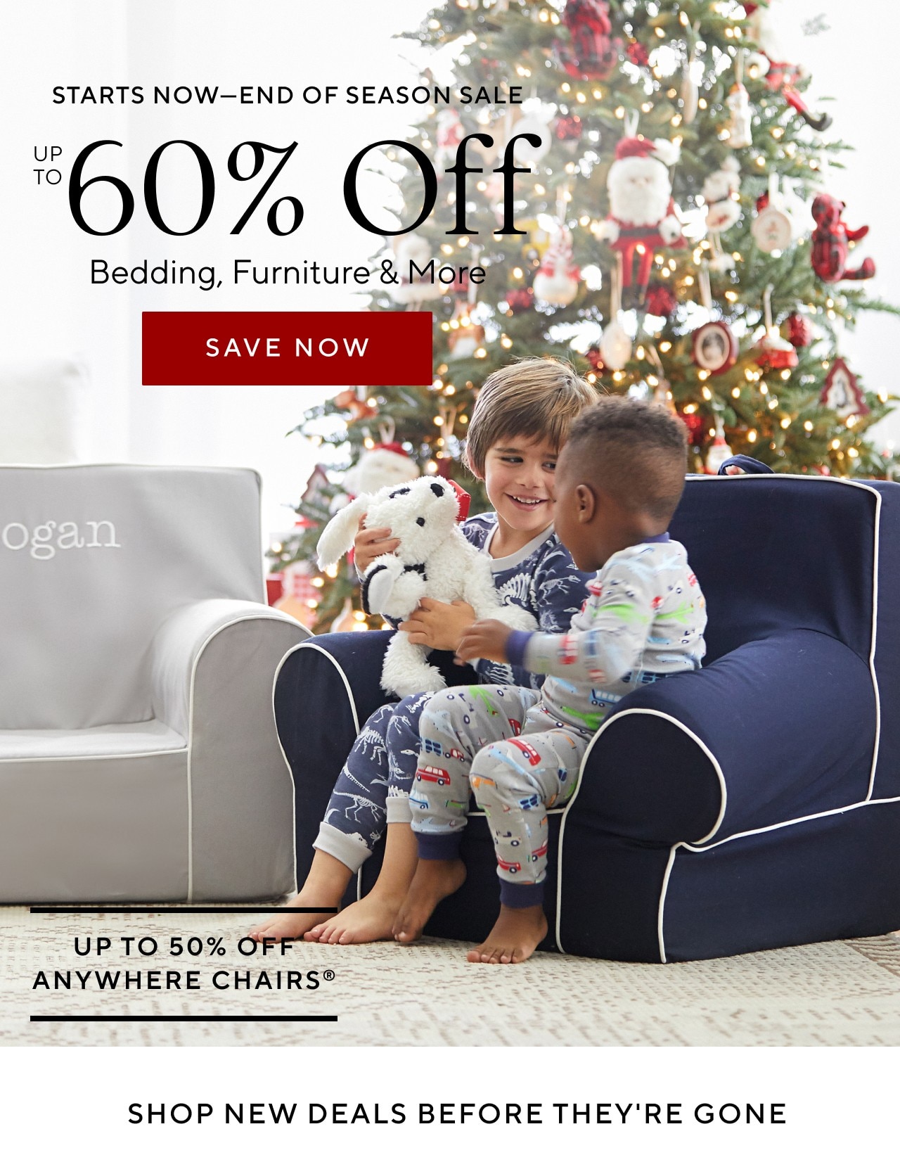 STARTS NOW - END OF SEASON SALE - UP TO 60% OFF BEDDING FURNITURE & MORE