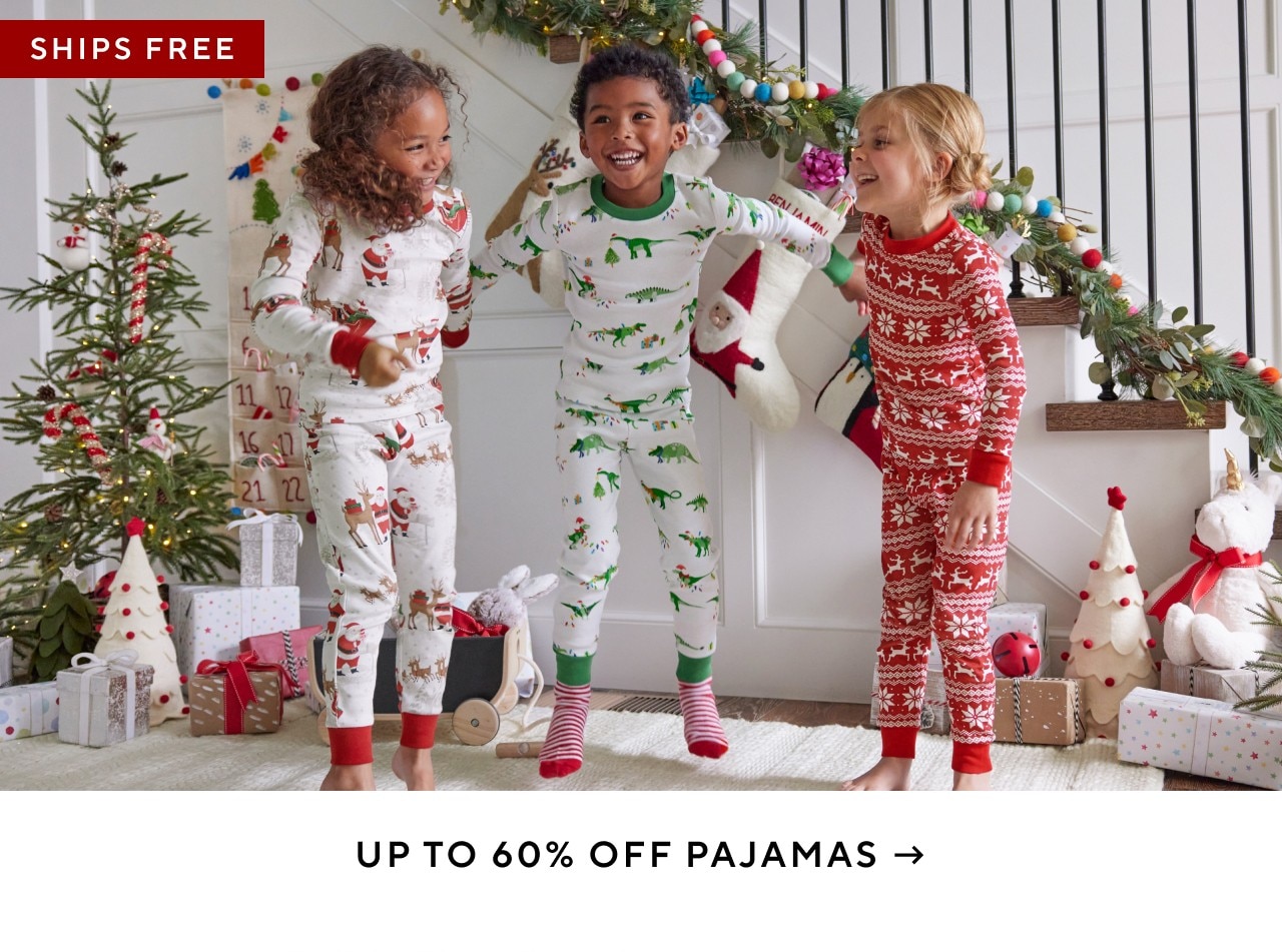 UP TO 60% OFF PAJAMAS