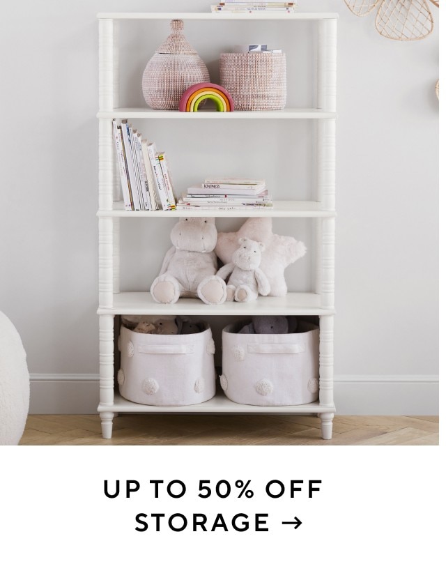 UP TO 50% OFF STORAGE