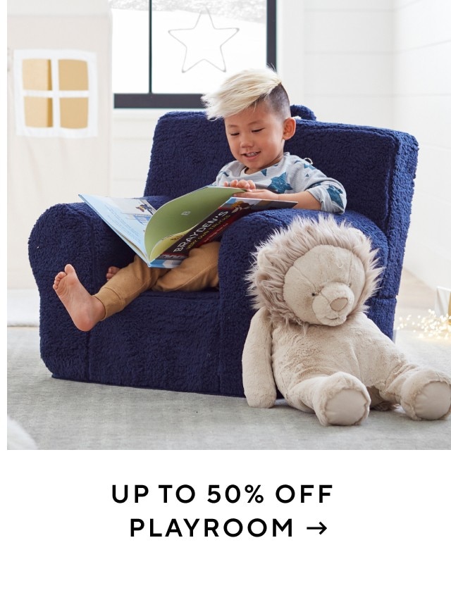 UP TO 50% OFF PLAYROOM