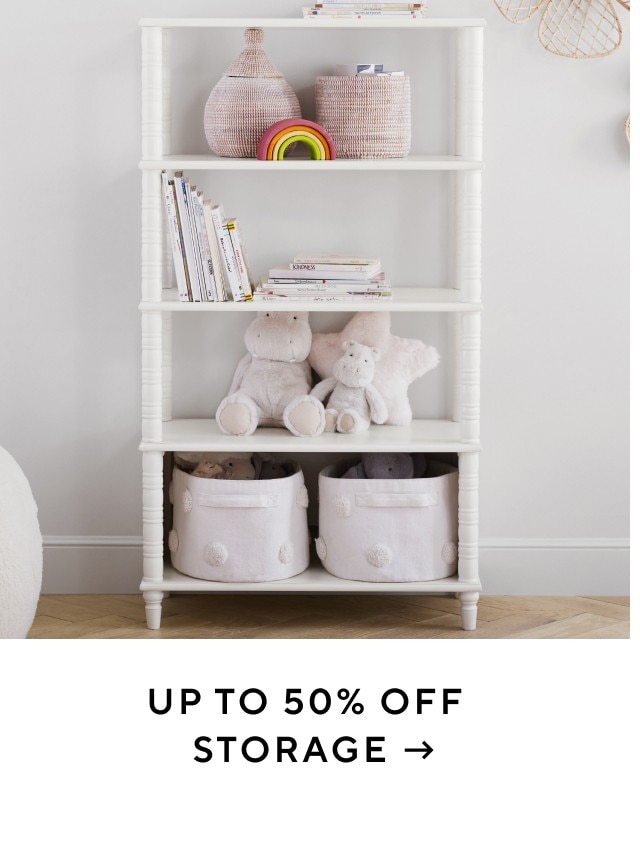 UP TO 50% OFF STORAGE