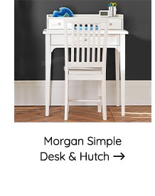  A EEEE Morgan Simple Desk Hutch 