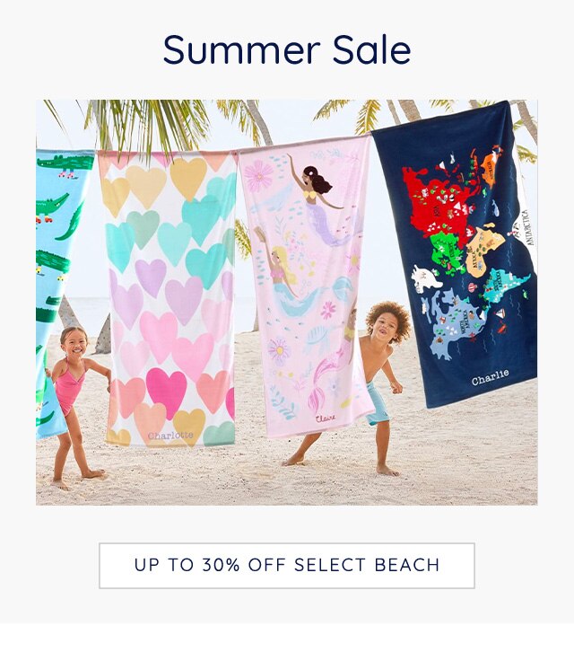 Summer Sale UP TO 30% OFF SELECT BEACH 