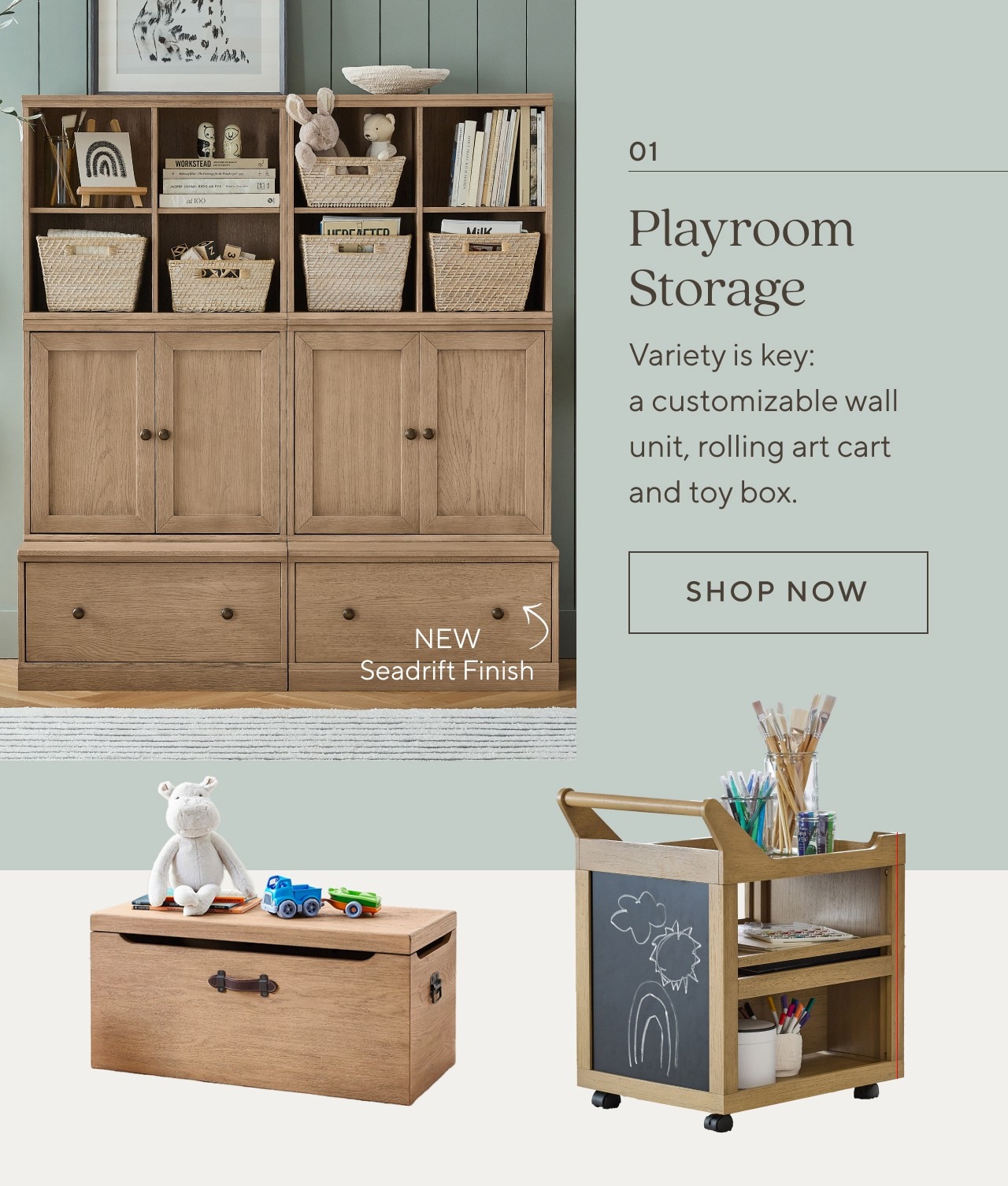 PLAYROOM STORAGE