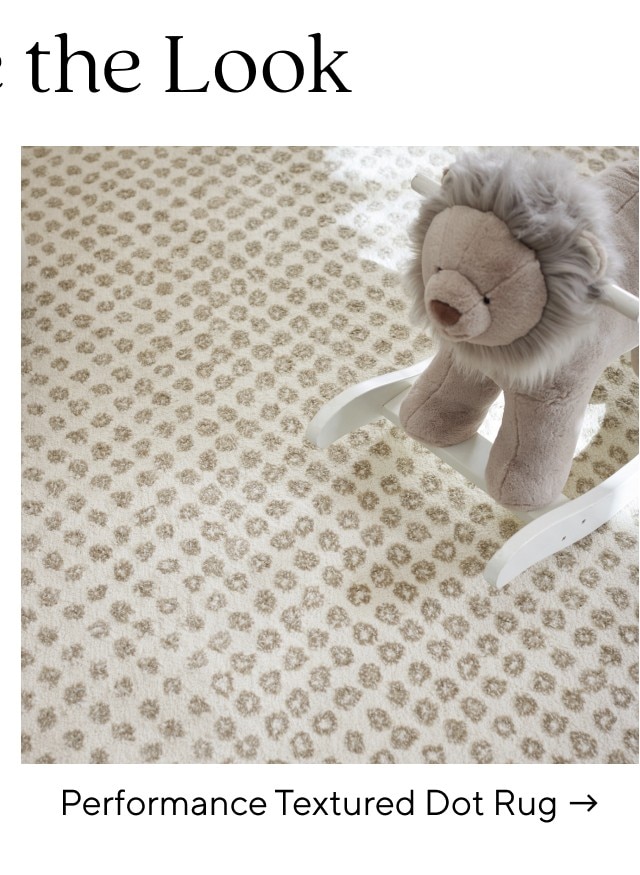 PERFORMANCE TEXTURED DOT RUG