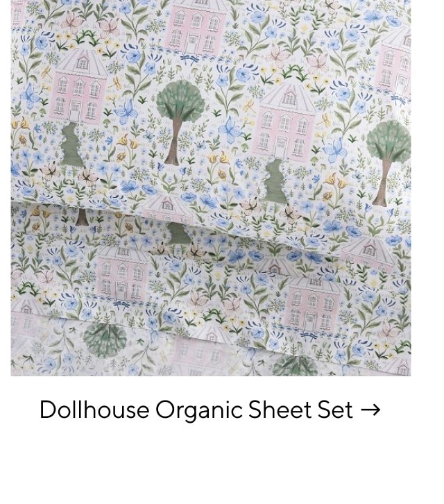 DOLLHOUS ORGANIC SHEET SET