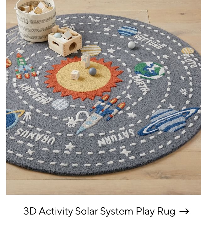 3D ACTIVITY SOLAR SYSTEM PLAY RUG