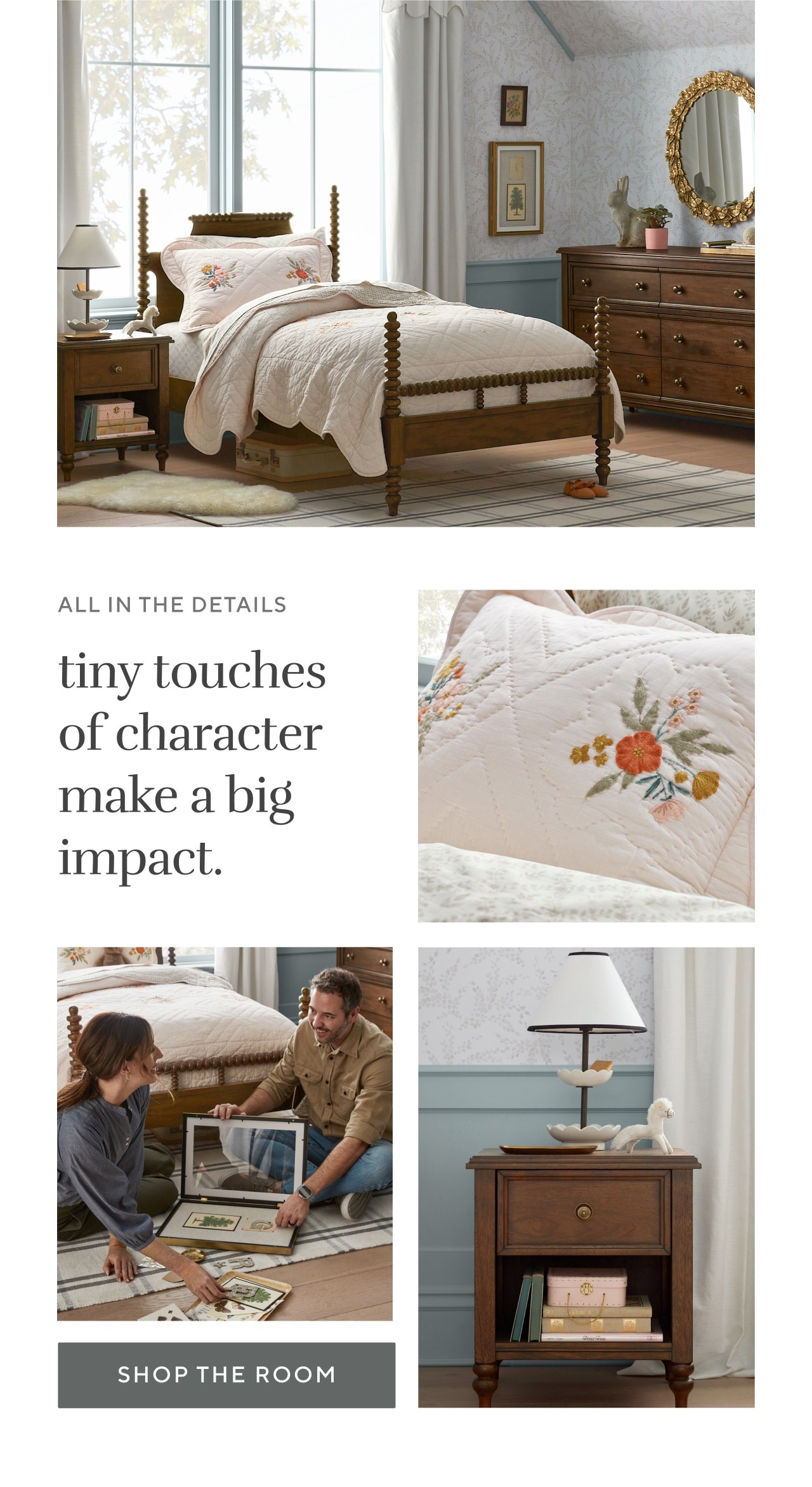 ALL IN THE DETAILS - SHOP THE BEDROOM