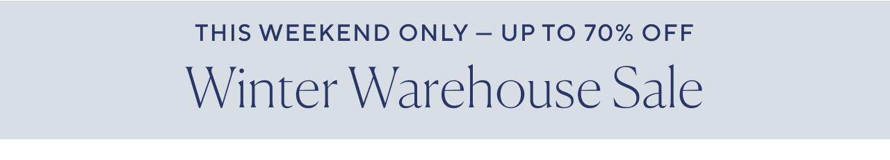 WARHOUSE SALE