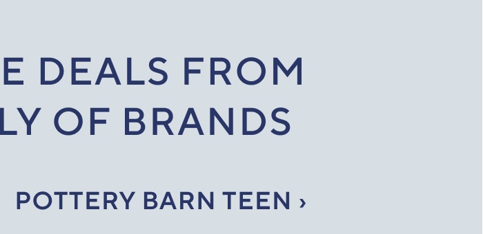 POTTERY BARN TEEN