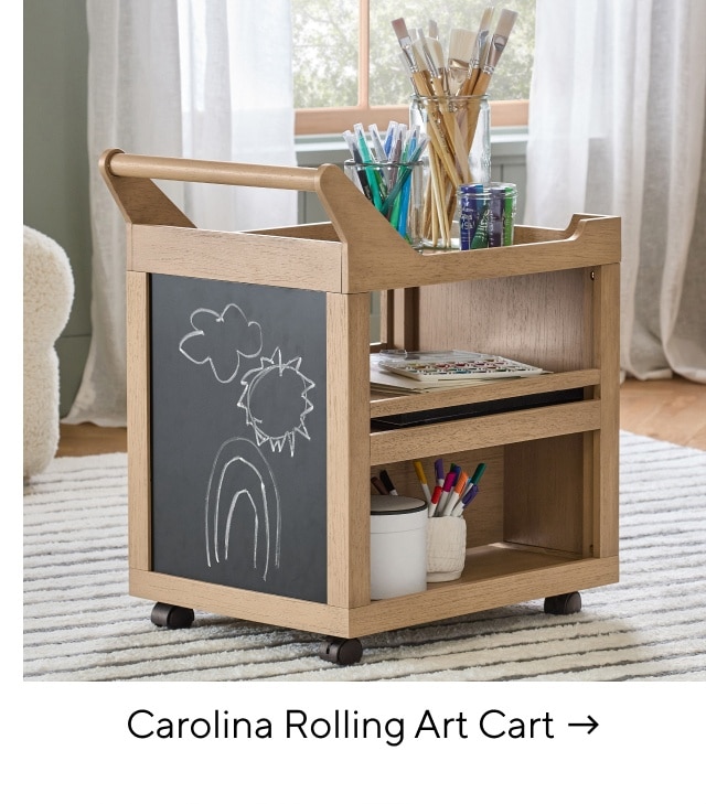 CAROLINA ROLLING ART CART