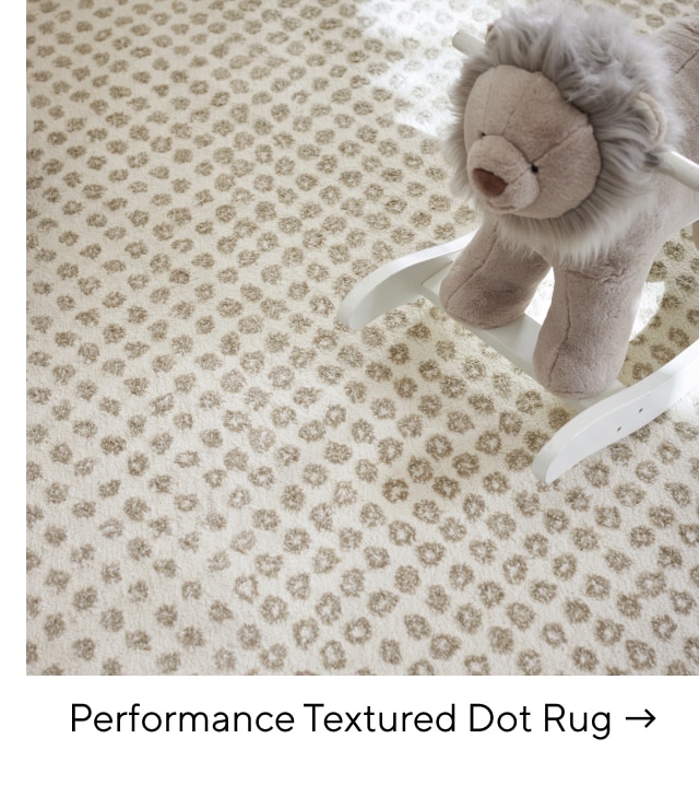 PERFORMANCE TEXTURED DOT RUG