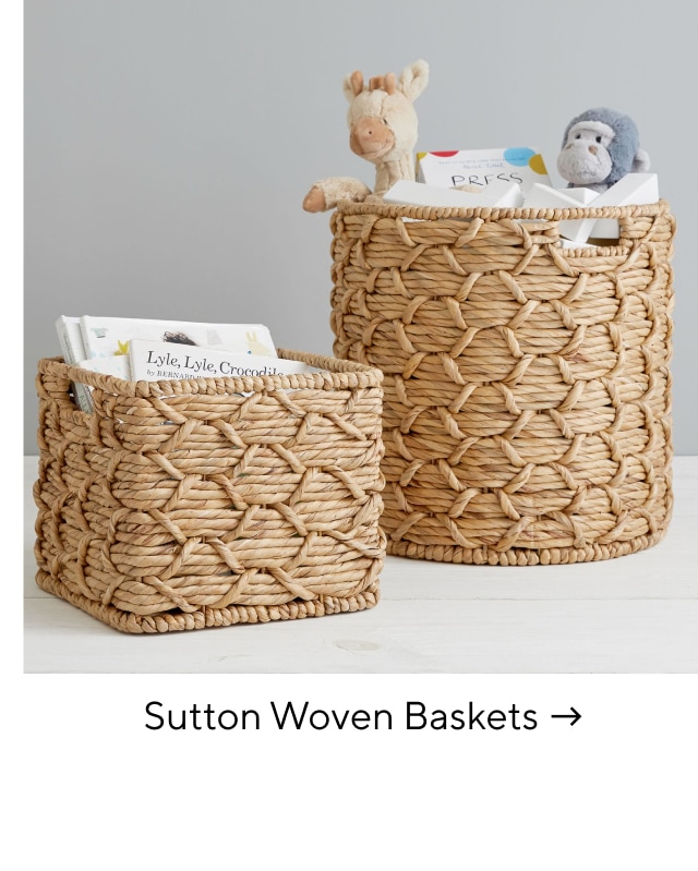 SUTTON WOVEN BASKETS