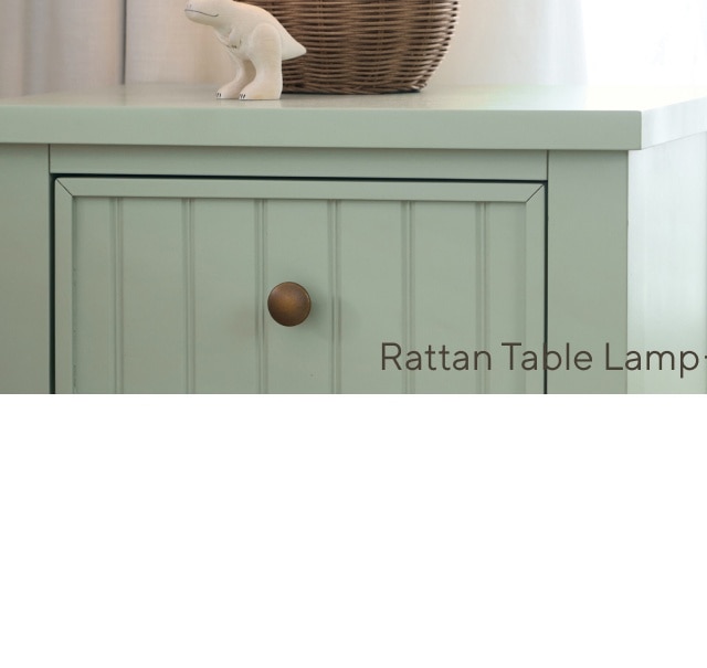 RATTAN TABLE LAMP