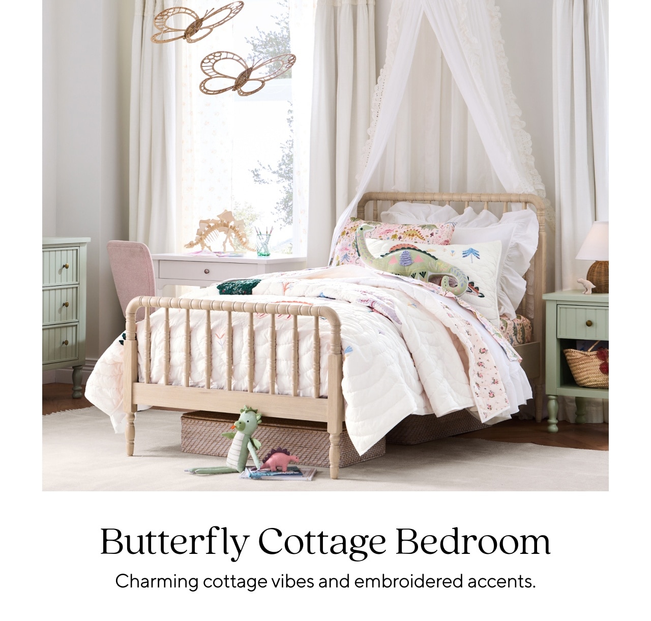 BUTTERFLY COTTAGE BEDROOM