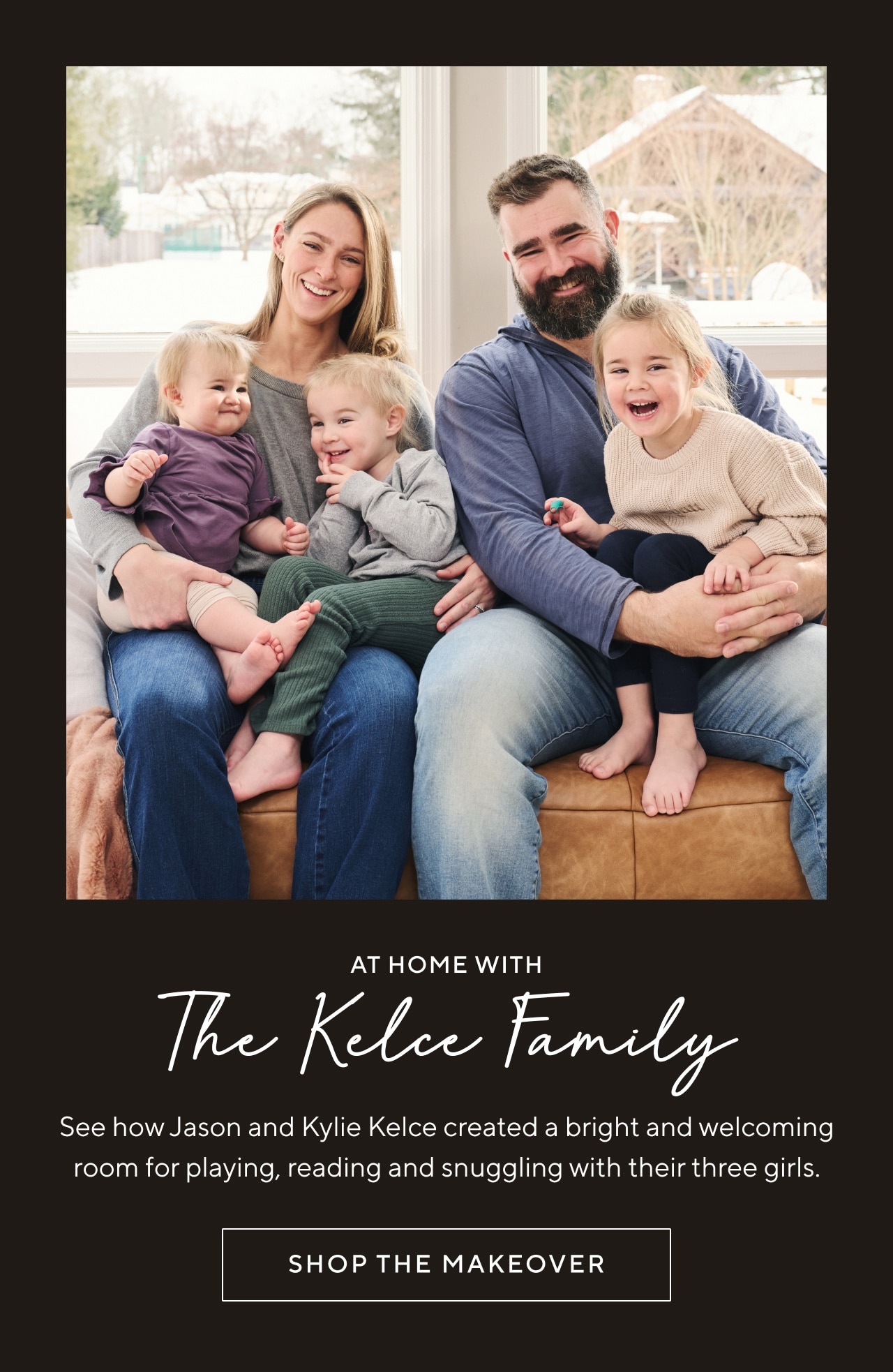 AT HOME WITH THE KELCE FAMILY