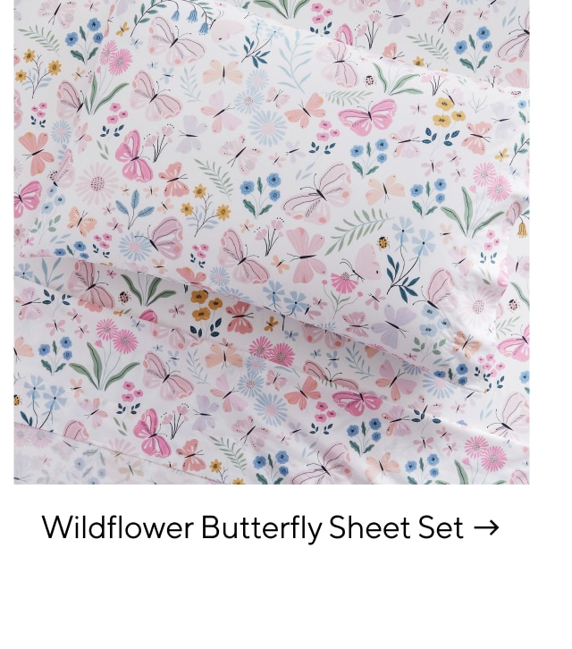 WBUTTERFLY SHEET SET