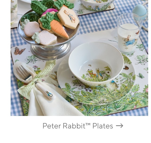 PETER RABBIT PLATES