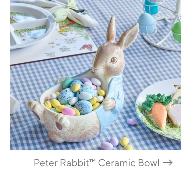 PETER RABBIT CERAMIC BOWL